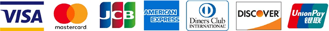 使用できるクレジットカード一覧