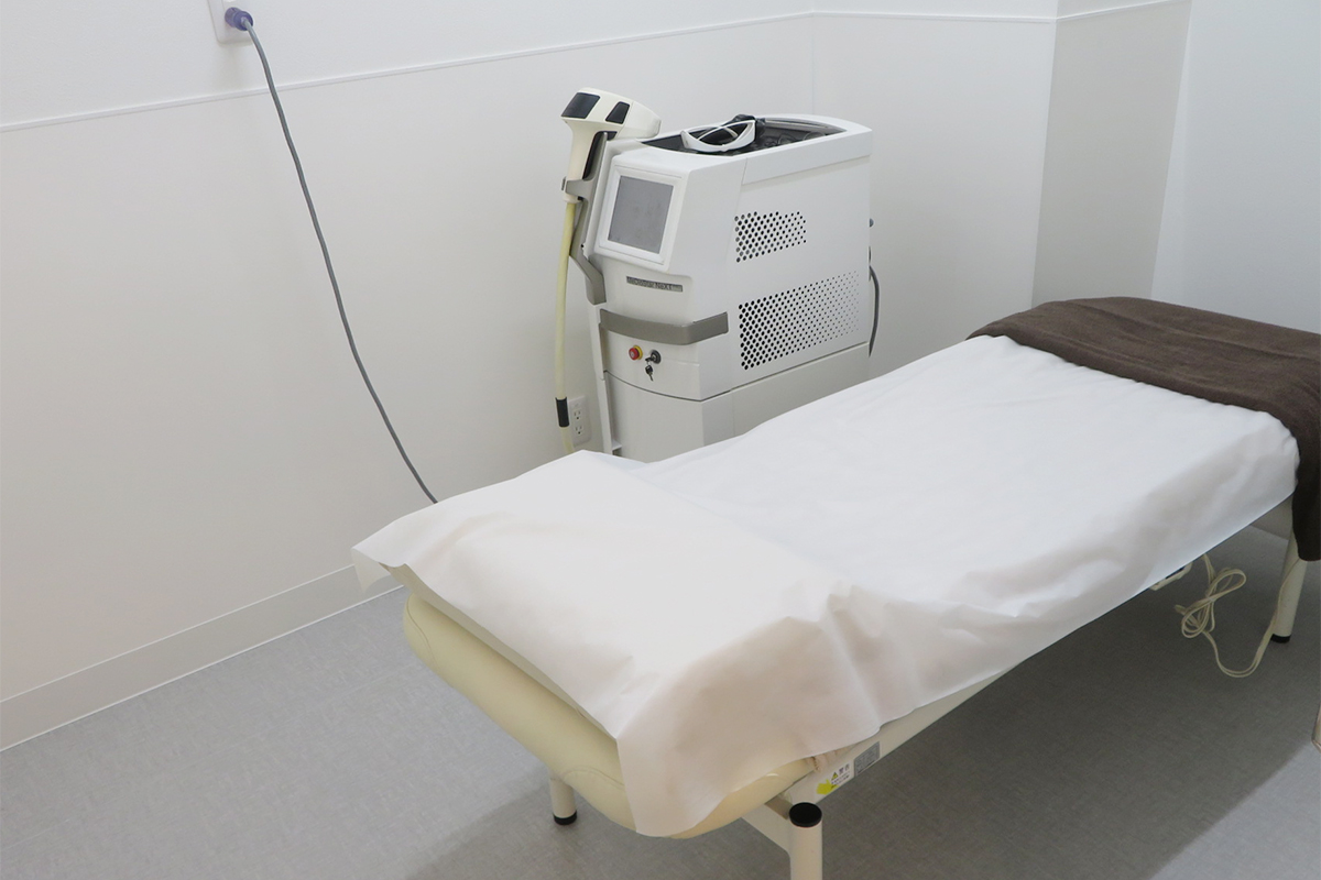 メンズリゼ静岡の施術ルーム