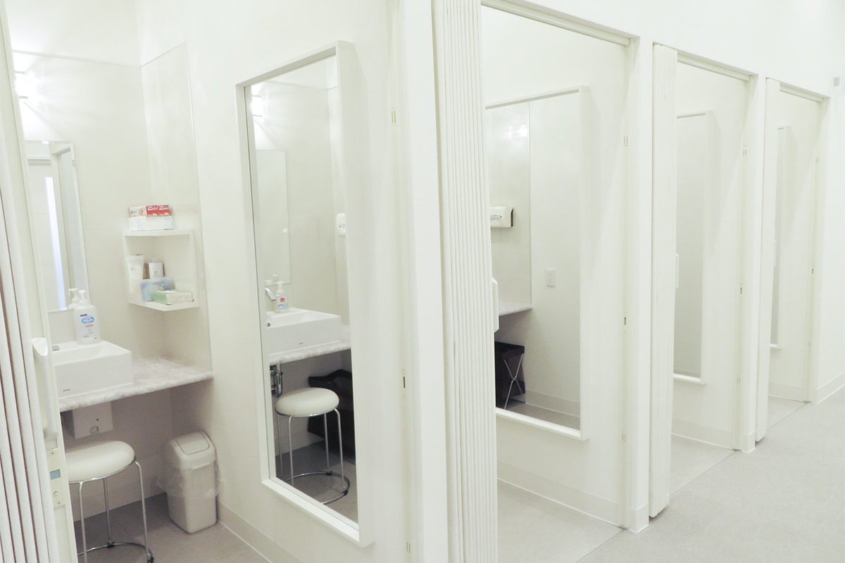 メンズリゼ静岡のパウダールーム