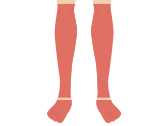 ひざ下
